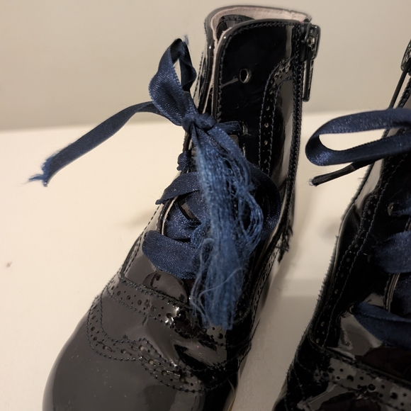 Children's Classics Blue Boots - Picture 4 of 5